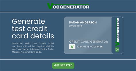 credit card generator generator